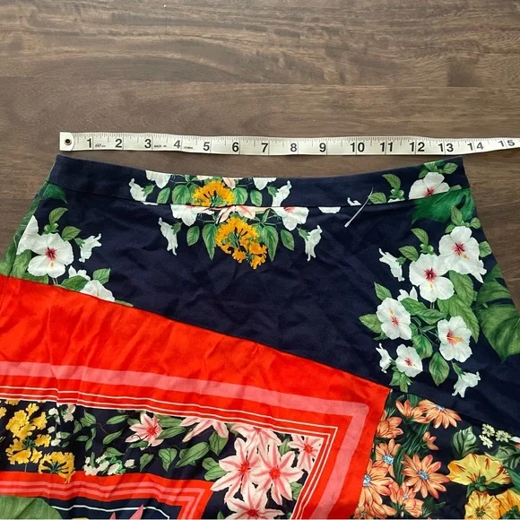 ANTHROPOLOGIE Farm Rio Fiji Midi Skirt - Picture 7 of 16